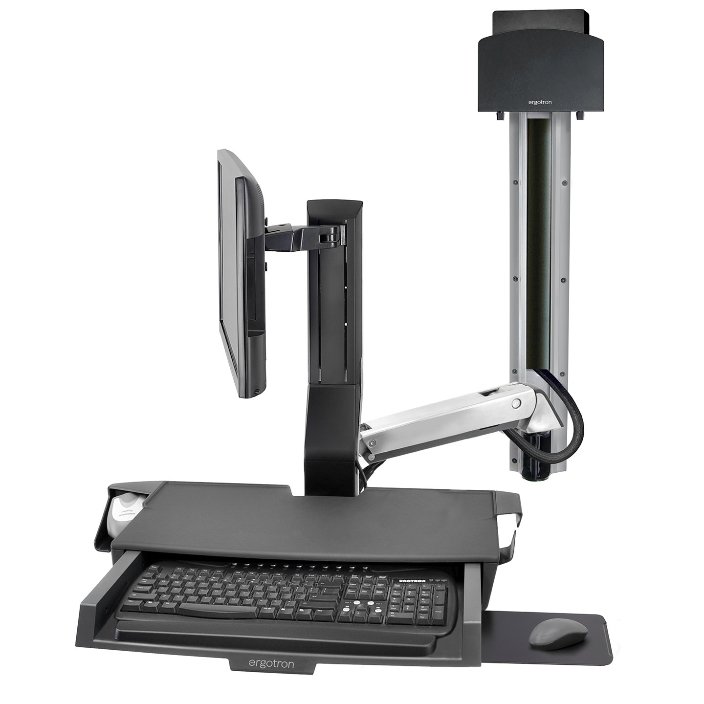 Ergotron StyleView Sit To Stand Combo Arm Haworth